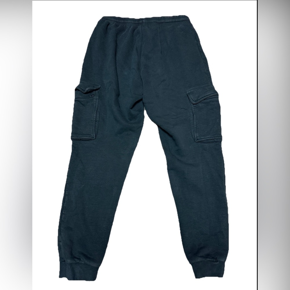 Adidas Men's Dark Cargo Joggers with Logo Size Large - Picture 2 of 9